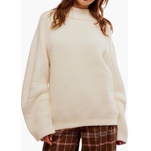 FREE PEOPLE Cozy Cream Women's Sweater